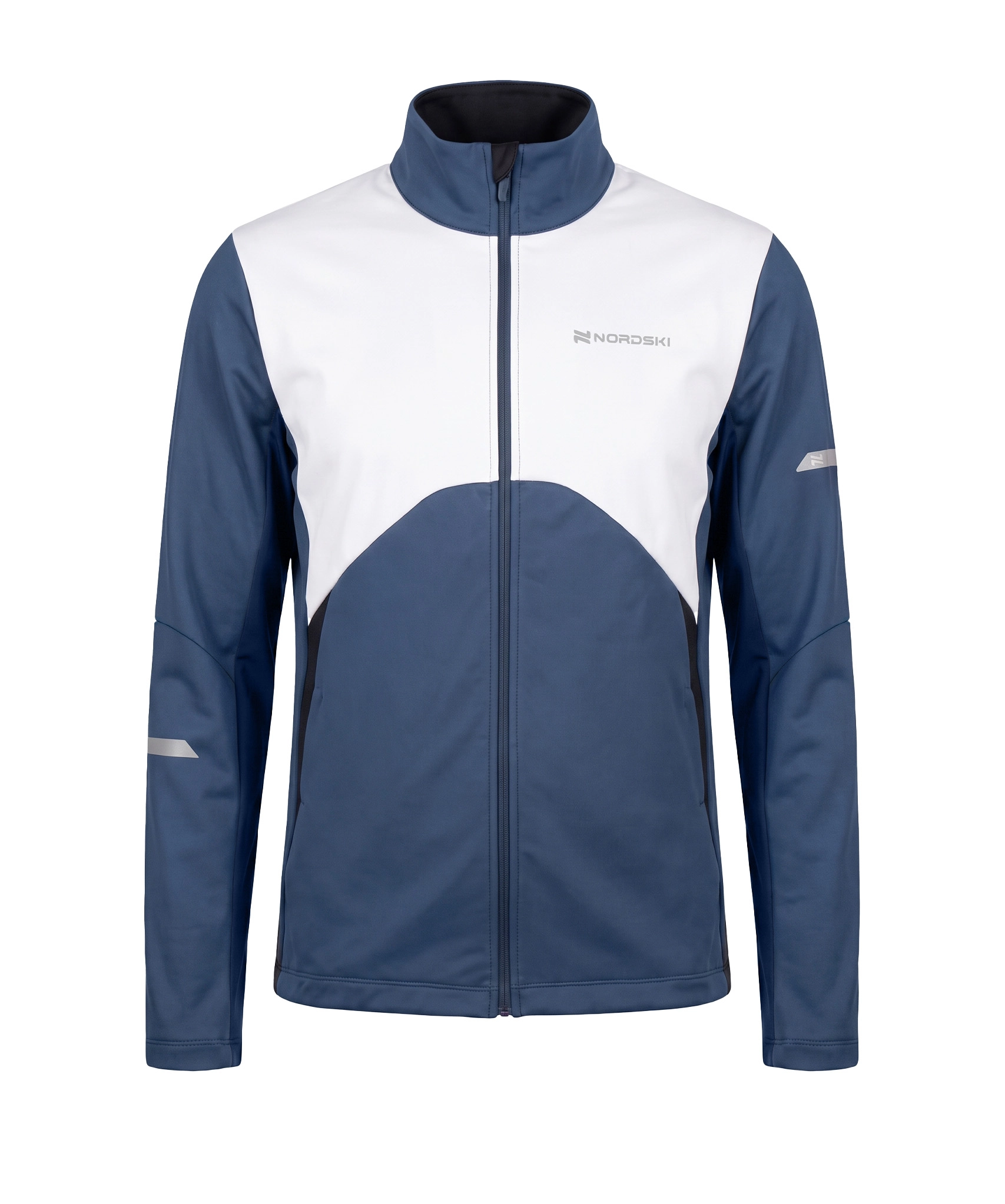 Тренировочная куртка Nordski Pro 2.0 White/Blue/Black