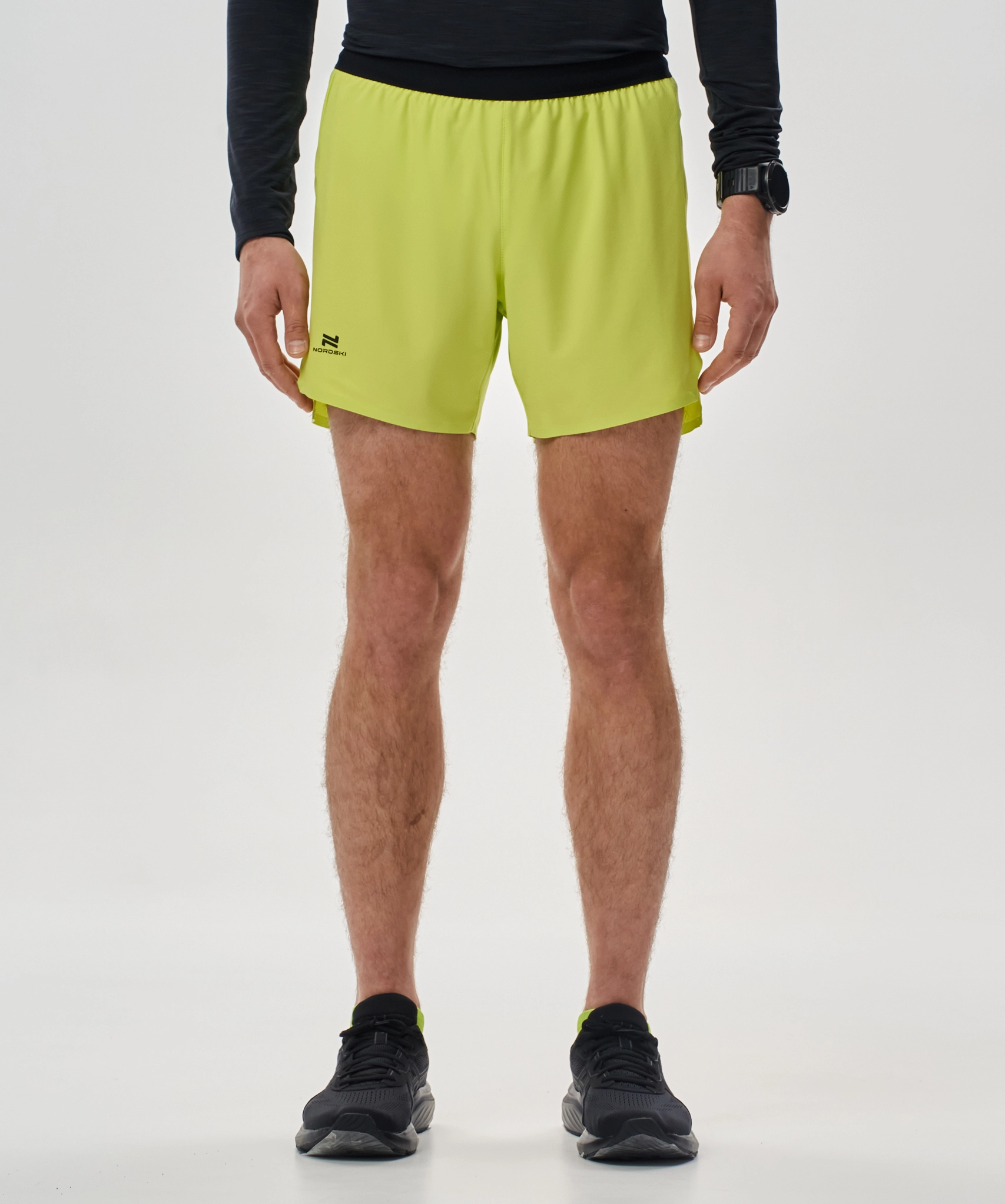 Шорты беговые Nordski Pro Lime Green