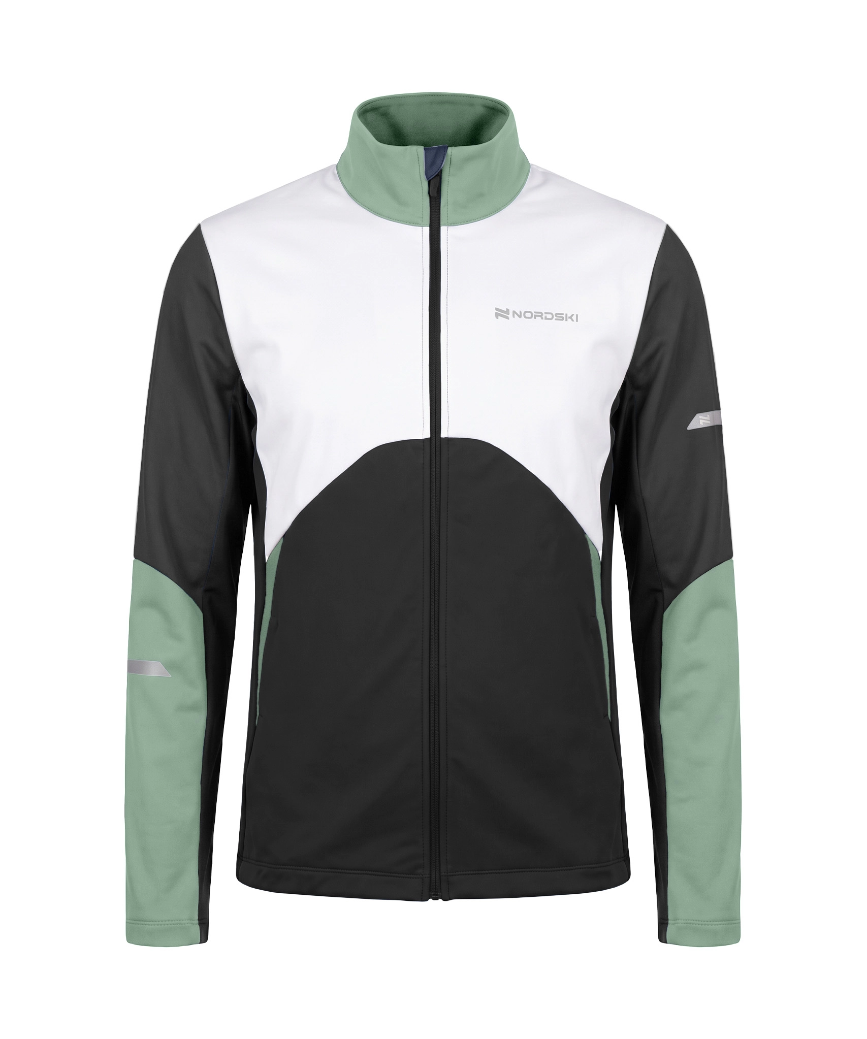 Тренировочная куртка Nordski Pro 2.0 White/Blue/Black