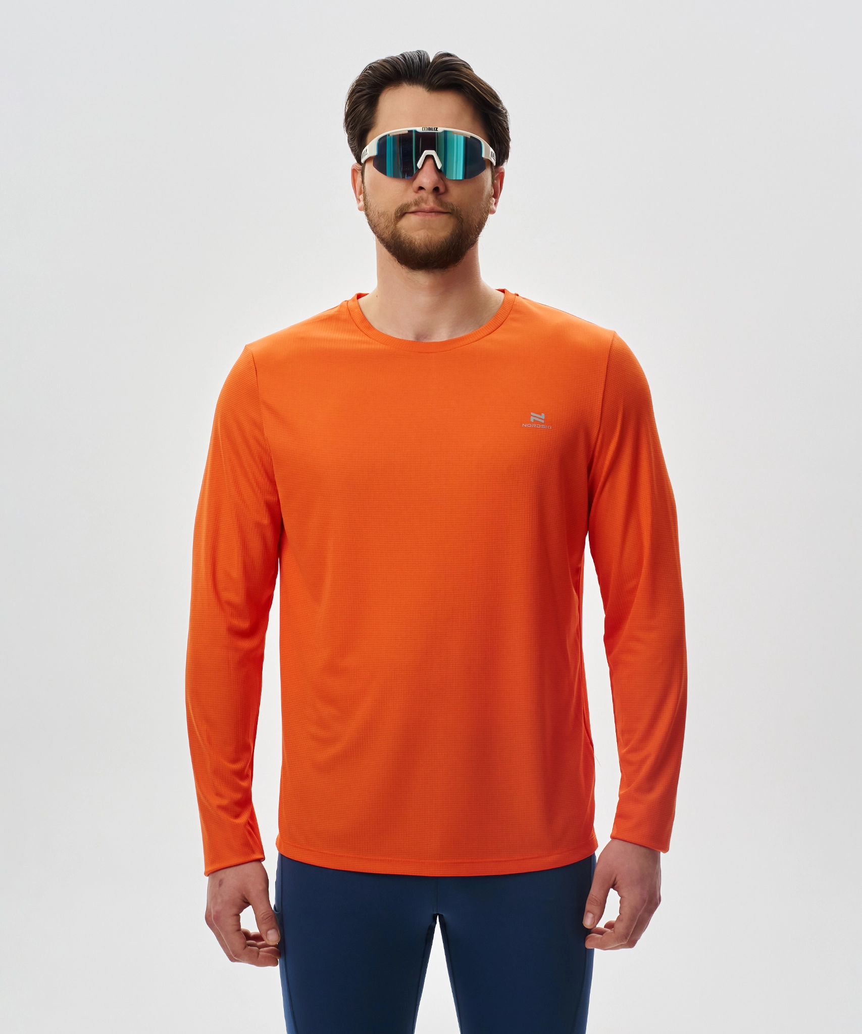 Футболка Nordski Training Fire с длинным рукавом
