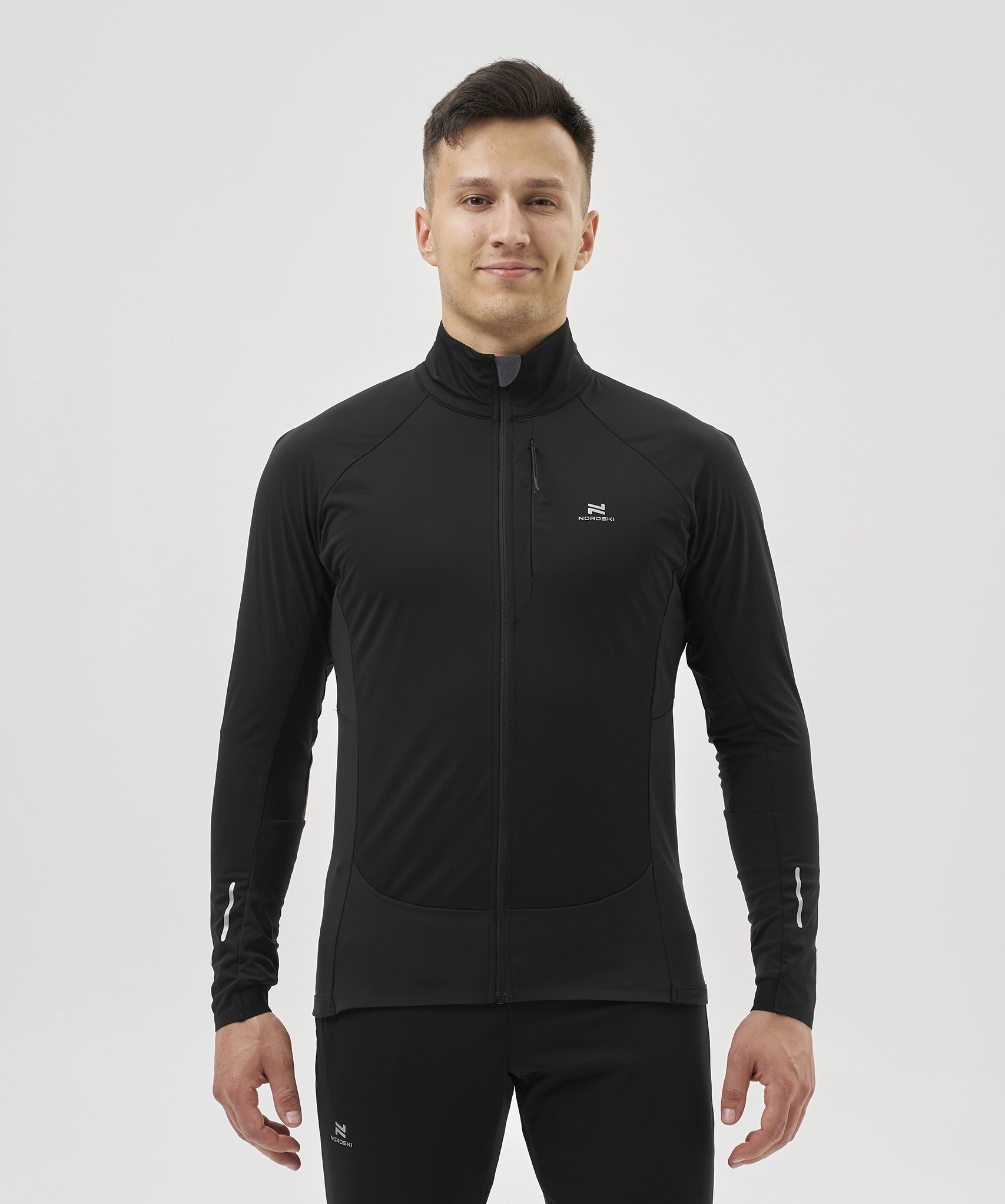 Тренировочная куртка Nordski Race Black/White