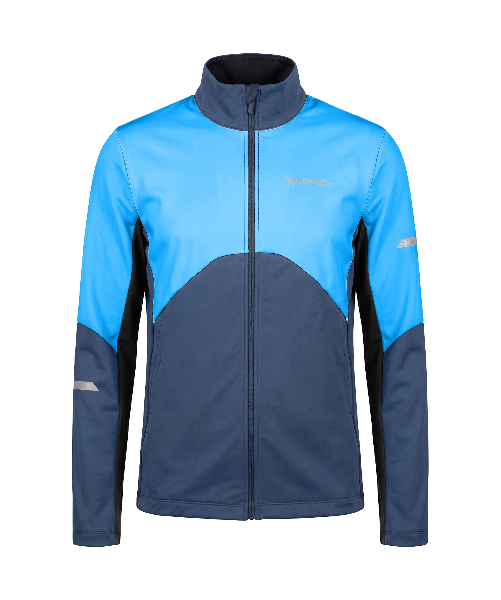Тренировочная куртка Nordski Pro 2.0 White/Blue/Black