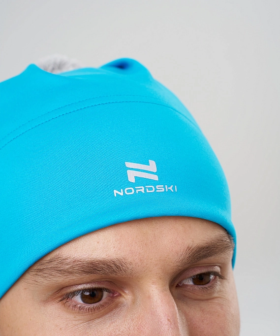 Тренировочная шапка Nordski Train Light Blue