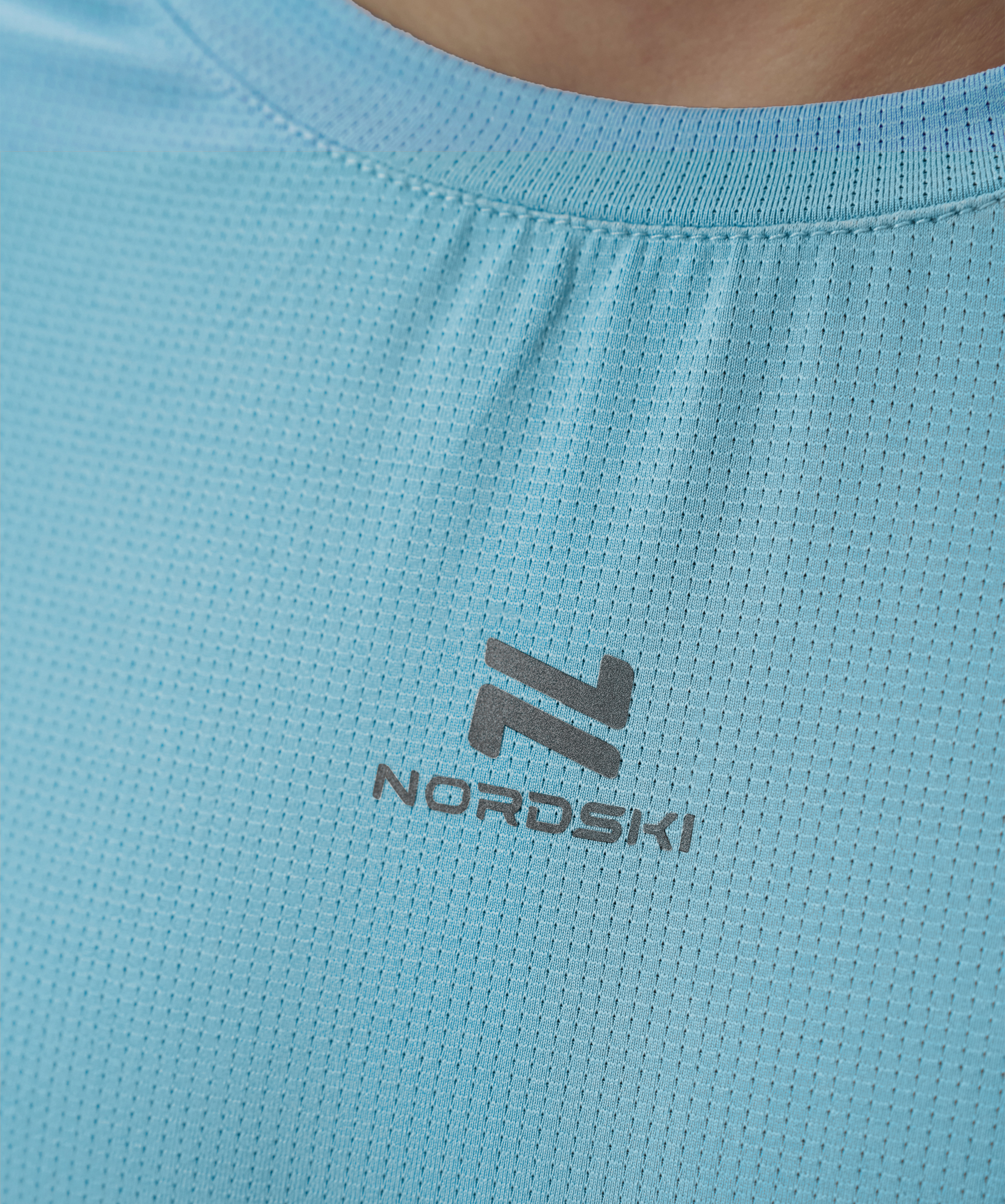 Футболка Nordski Jr. Run 2.0 Sky