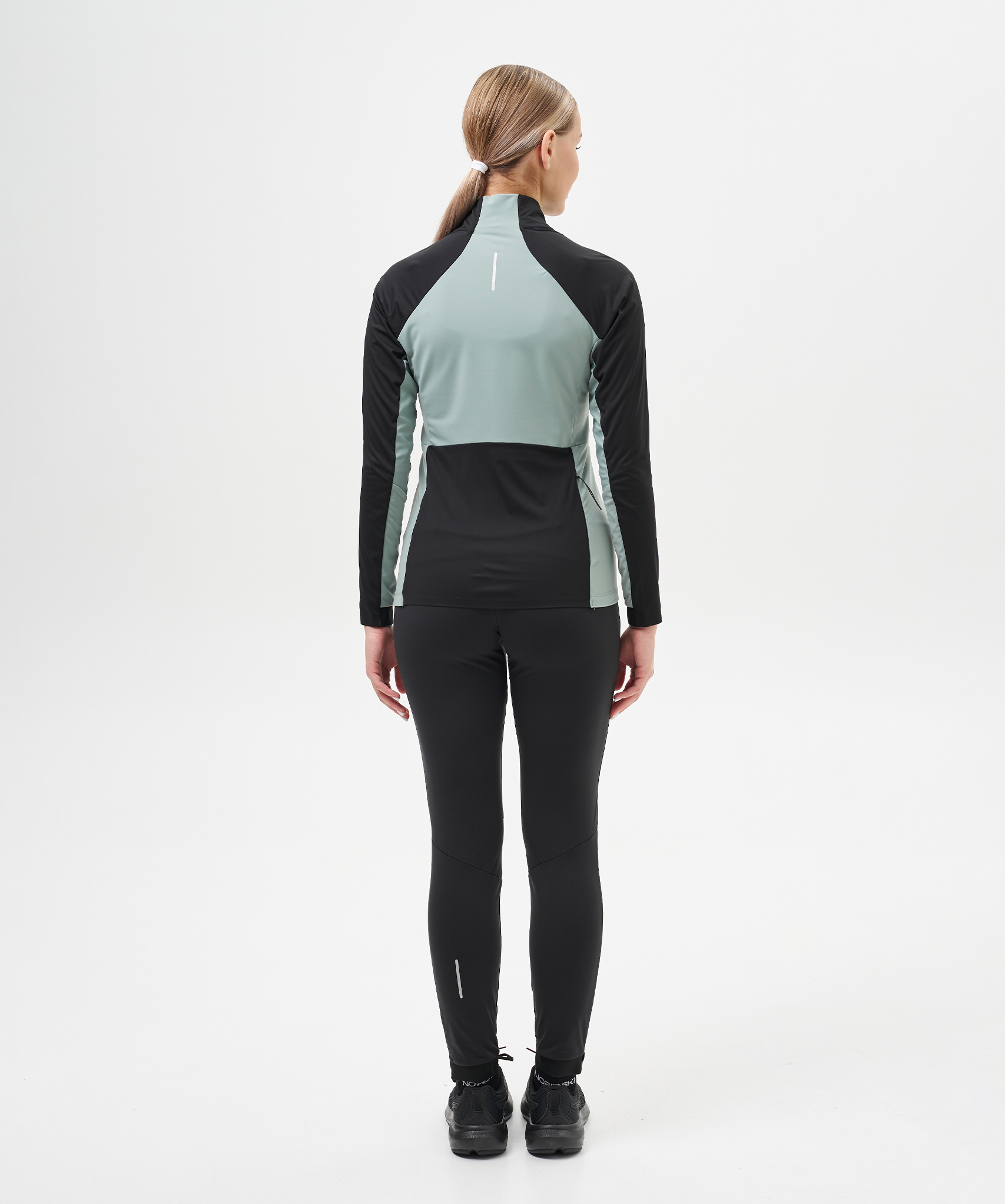 Тренировочная куртка Nordski Race Black/Ice Mint W