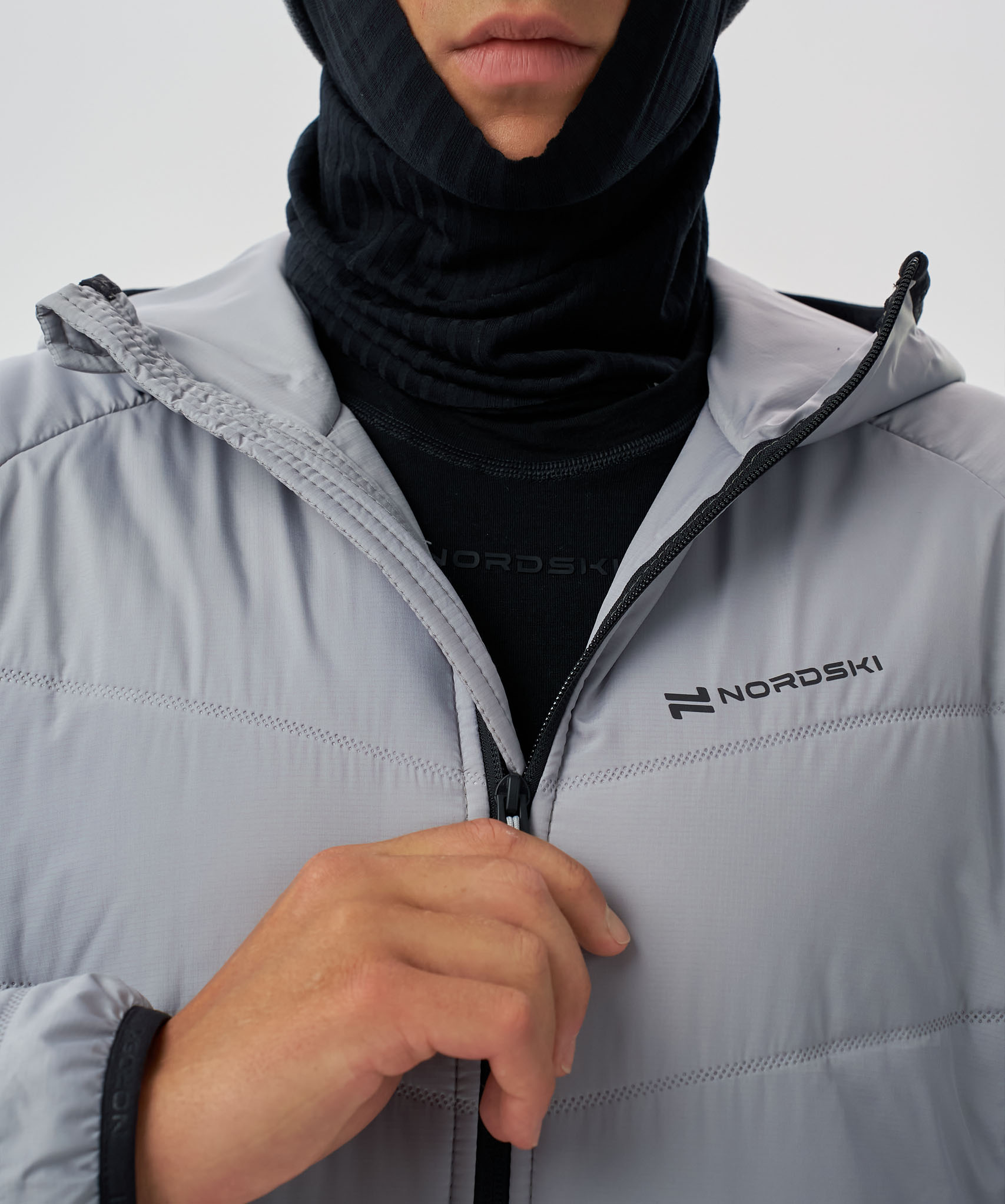 Куртка Nordski Hybrid Warm 3.0 Grey/Black