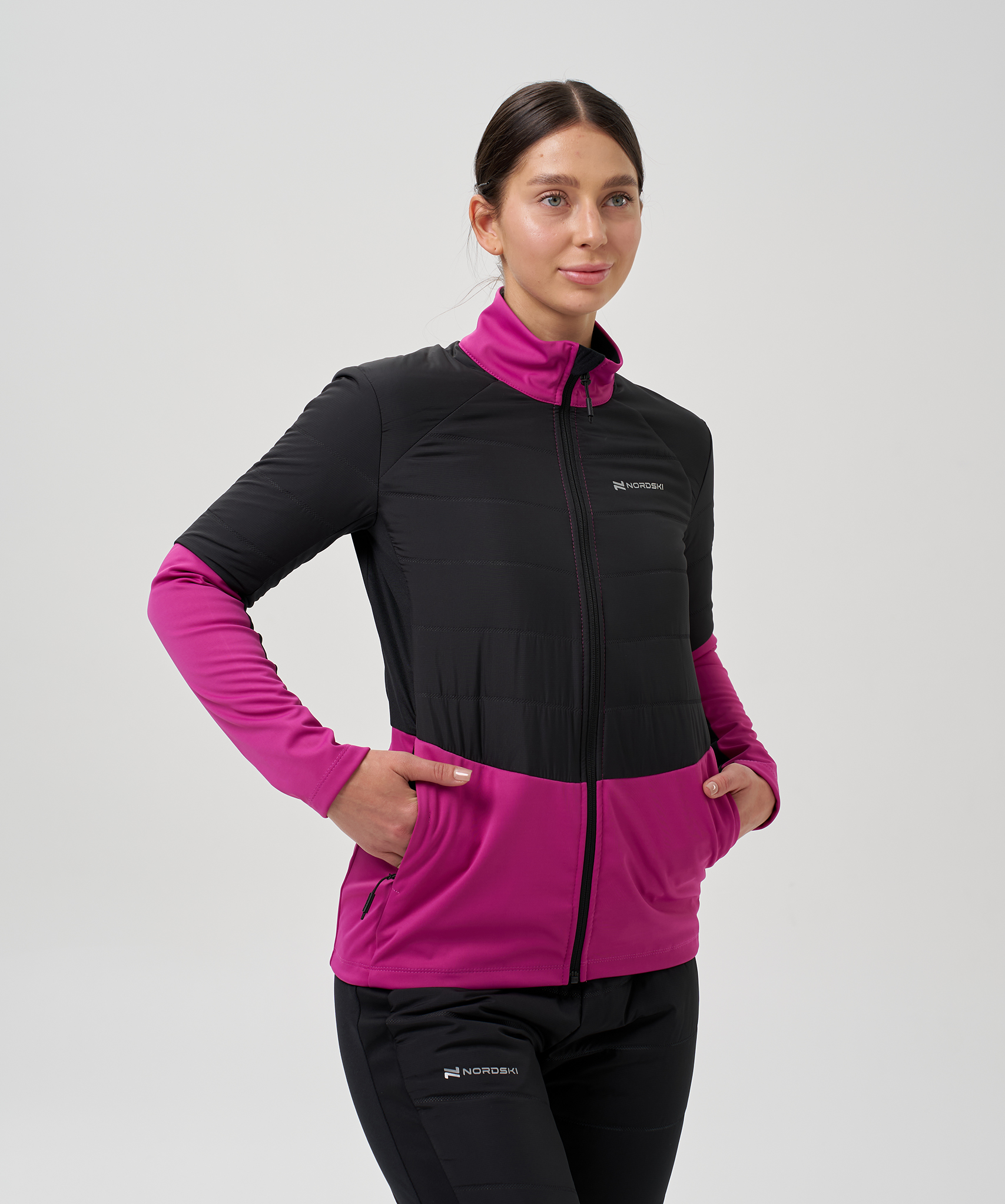 Куртка Nordski Hybrid Pro 2.0 Fuchsia/Black W