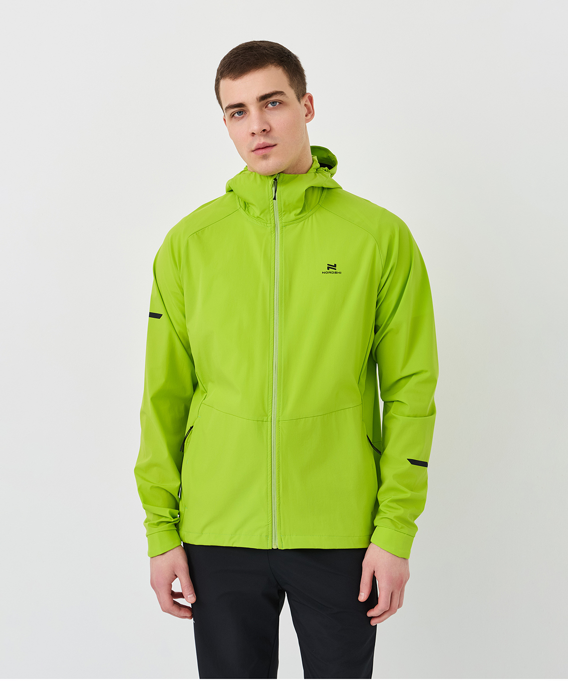 Ветровка Nordski Pro Energy 2.0 Lime Green
