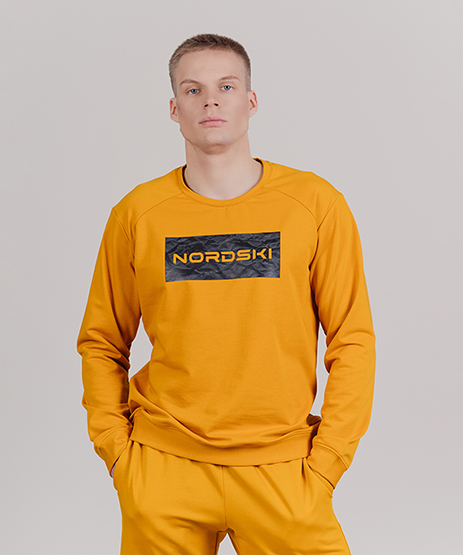 Свитшот Nordski Simple Logo Bronze