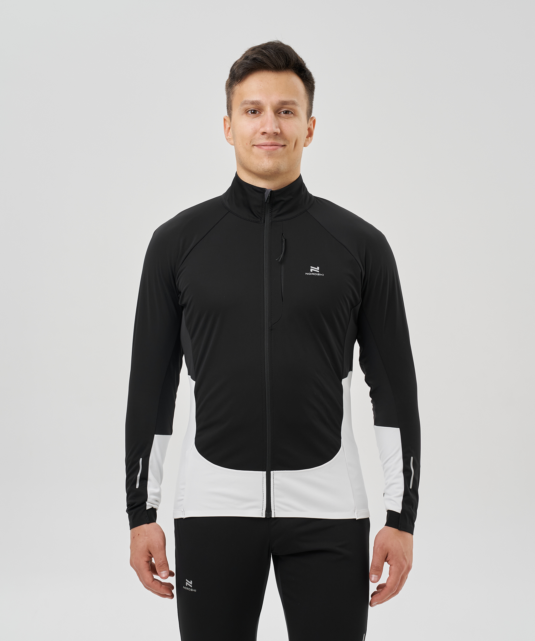 Тренировочная куртка Nordski Race Black