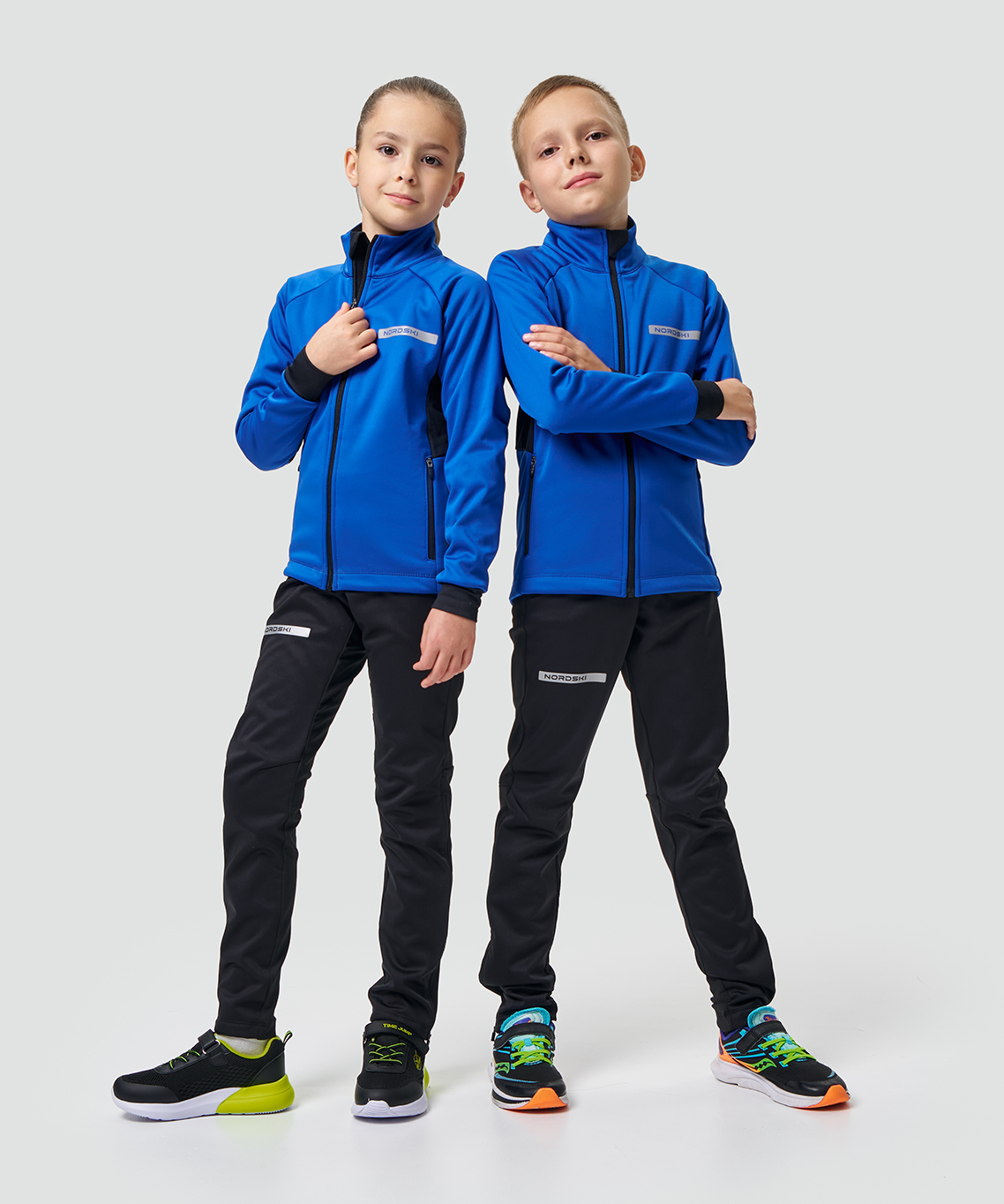 Тренировочная куртка Nordski Jr. Core True Blue/Black