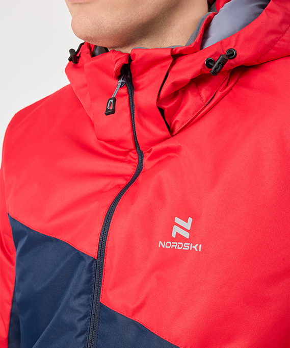 Утепленная куртка Nordski Active Red/Dark Navy