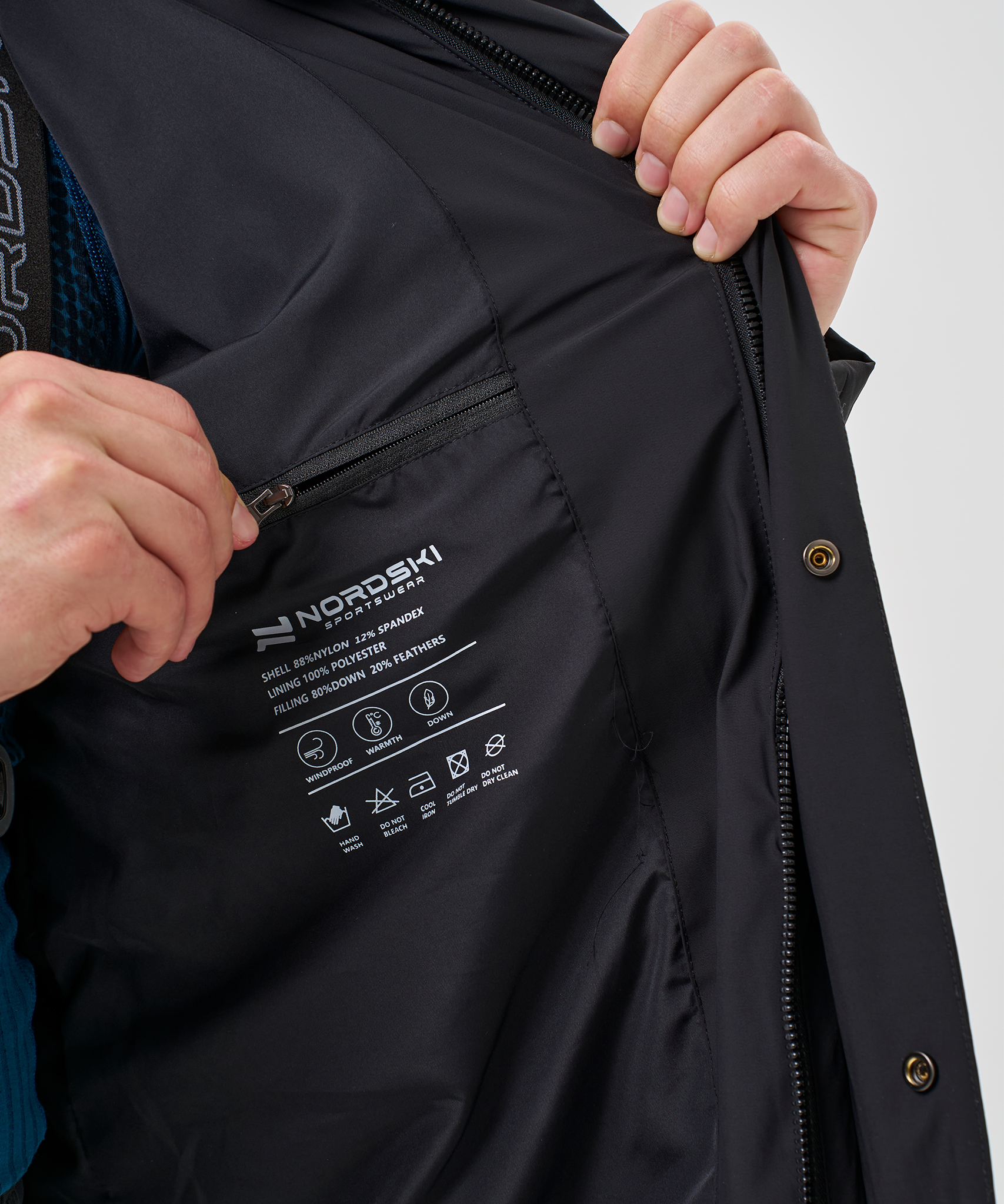 Утепленная куртка Nordski Blizzard Black