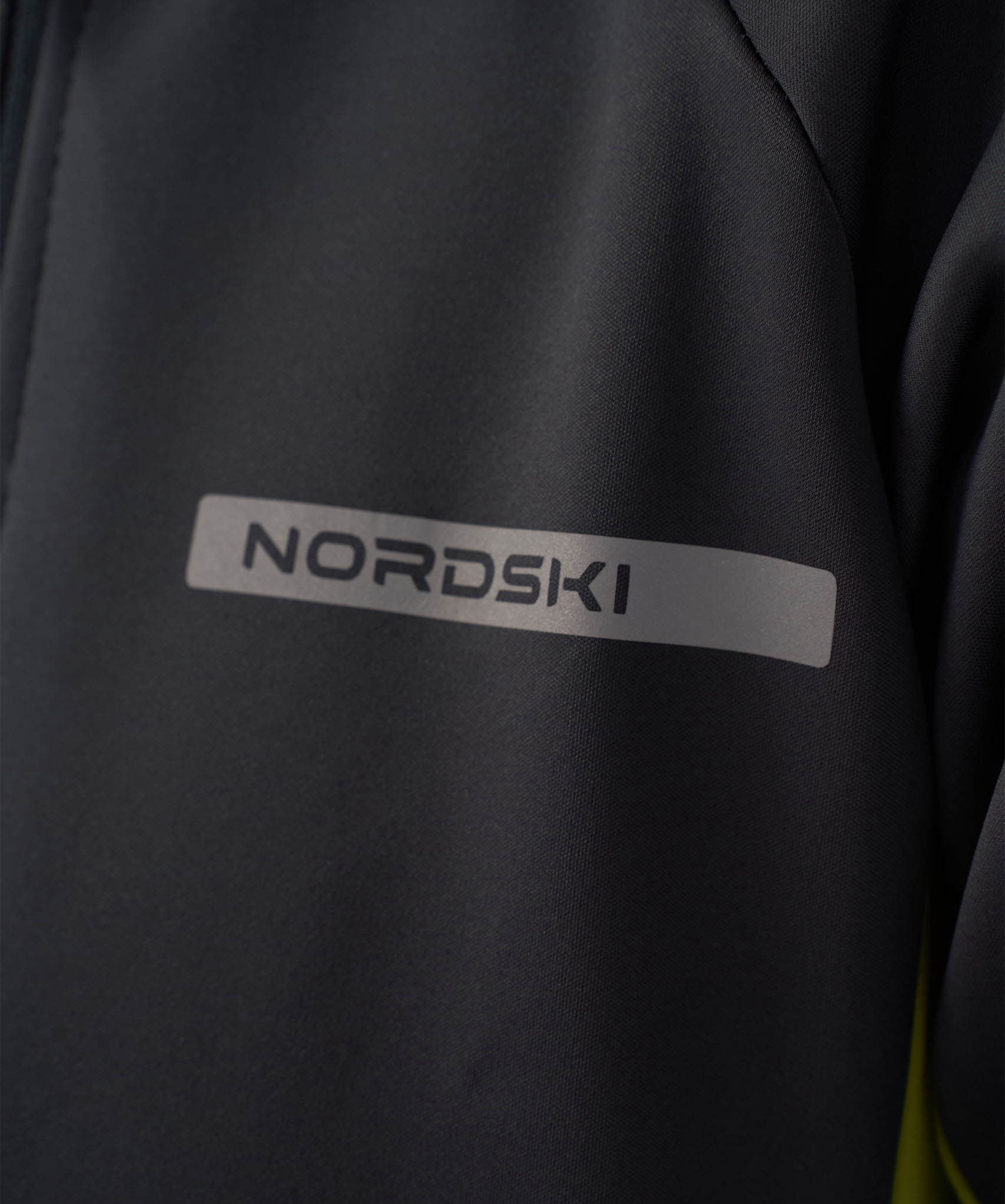 Тренировочная куртка Nordski Jr. Core Graphite/Lime