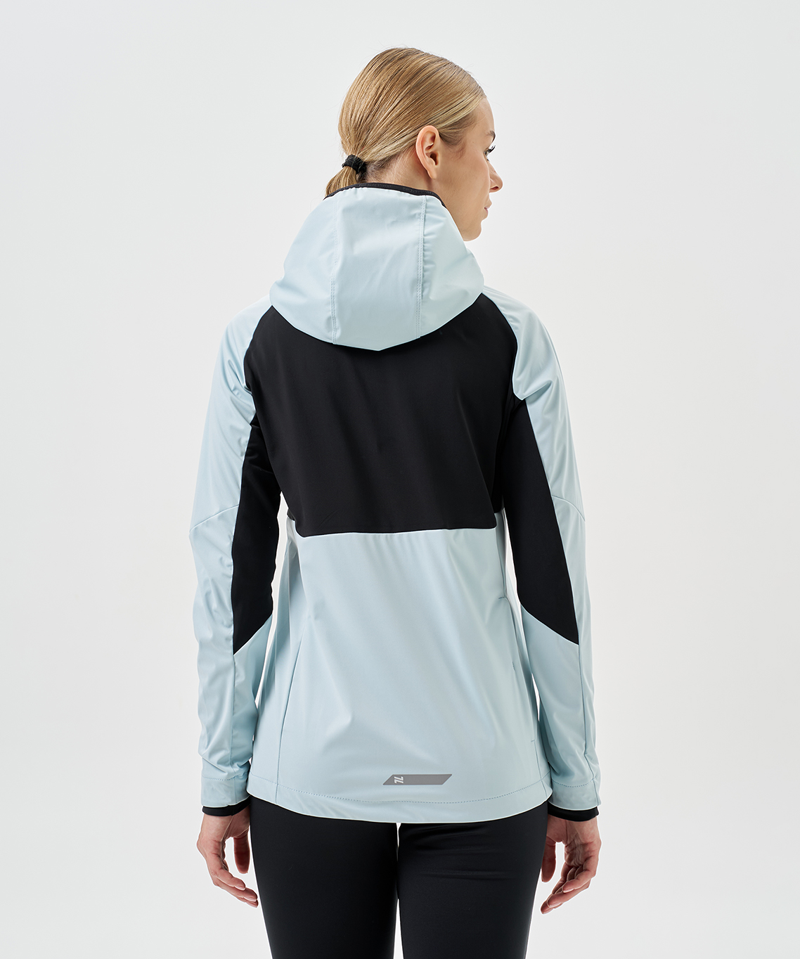 Тренировочная куртка Nordski PRO TOUR HOOD Aqua/Black W