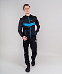 Разминочная куртка Nordski BASE Black/Blue